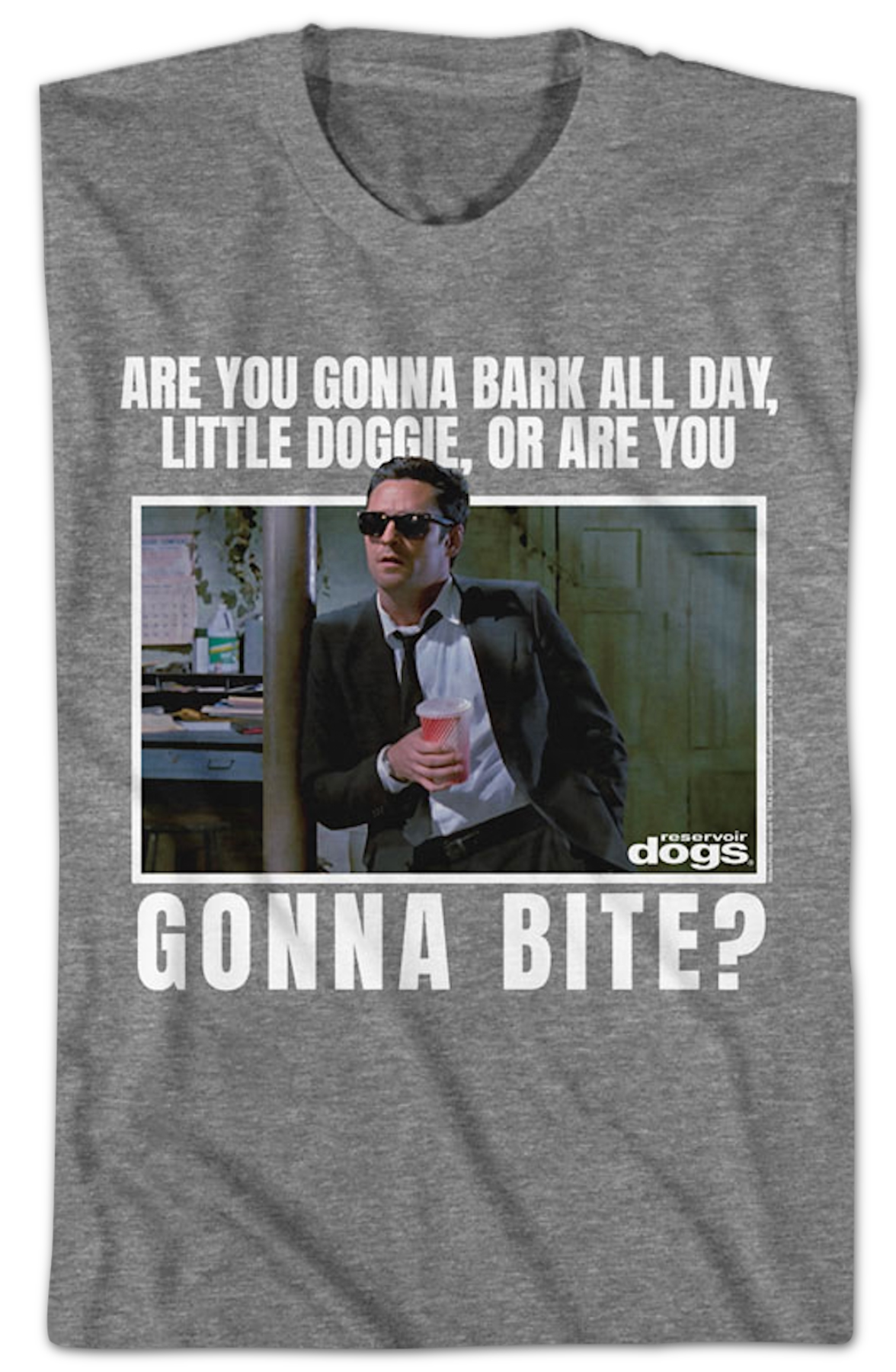 Are You Gonna Bark All Day Little Doggie Reservoir Dogs T-Shirt