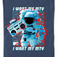 Astronaut Boom Box I Want My MTV Shirt