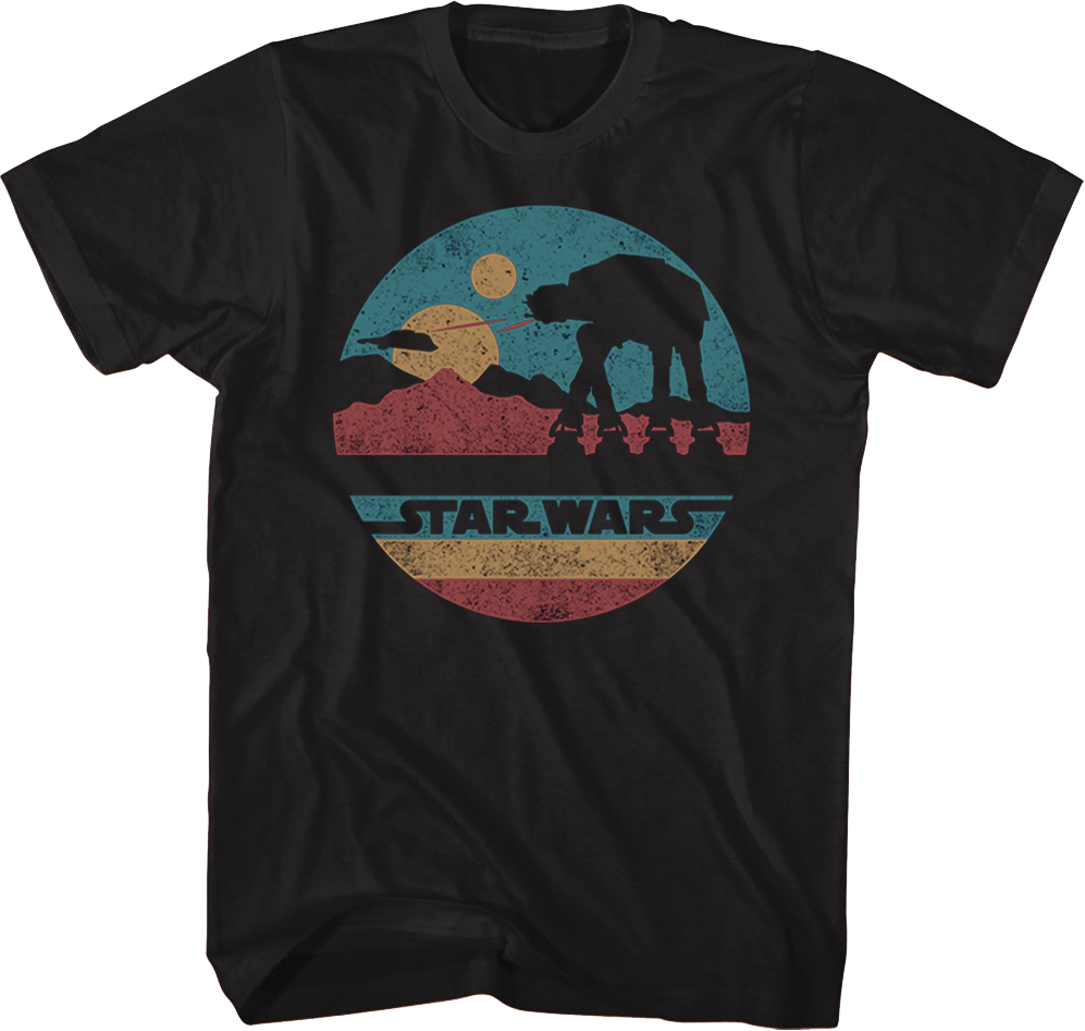 AT-AT Silhouette Star Wars T-Shirt