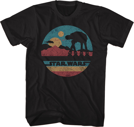 AT-AT Silhouette Star Wars T-Shirt