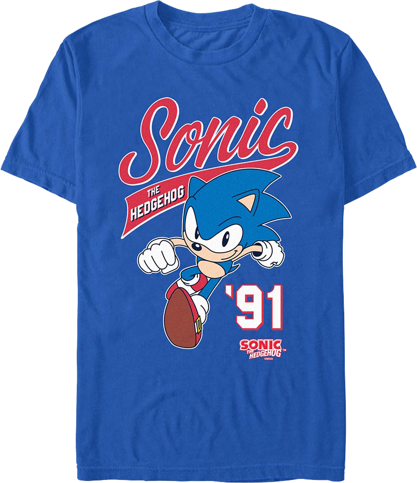 Athletic Logo Sonic The Hedgehog T-Shirt