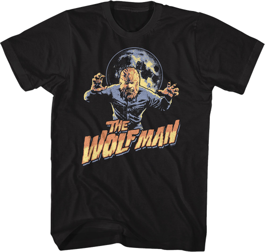 Attack Pose Wolf Man T-Shirt