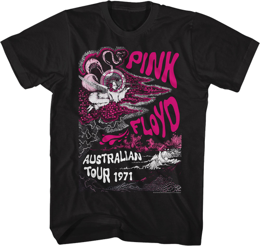 Australian Tour 1971 Pink Floyd T-Shirt