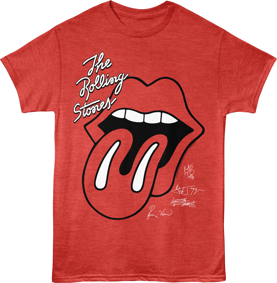 Autographs Rolling Stones T-Shirt