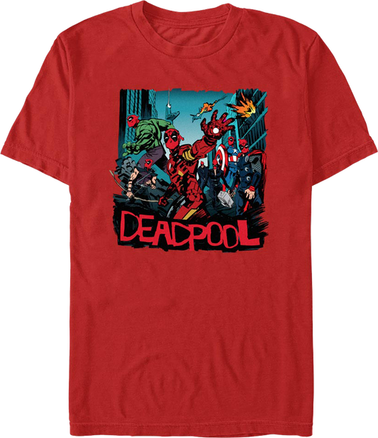 Avenger Deadpool Marvel Comics T-Shirt