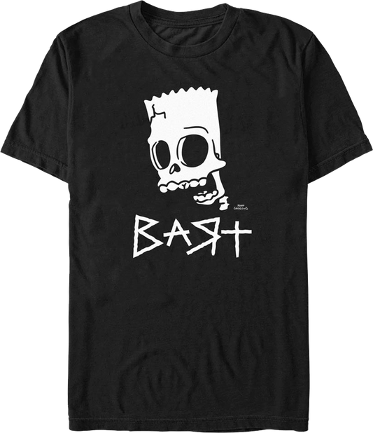 Bart Skull Simpsons T-Shirt
