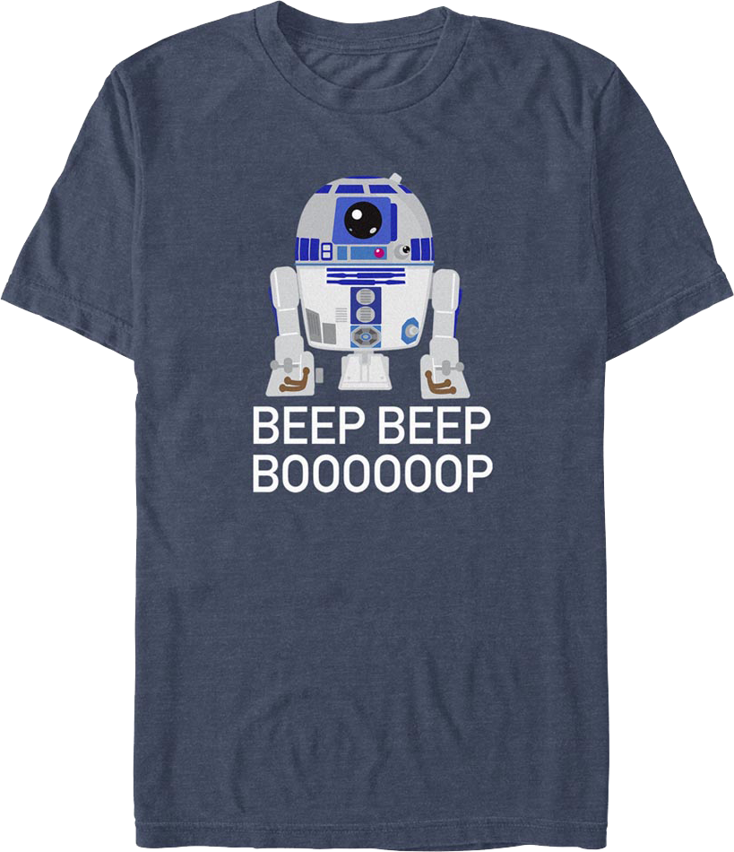 Beep Beep Boop R2-D2 Star Wars T-Shirt