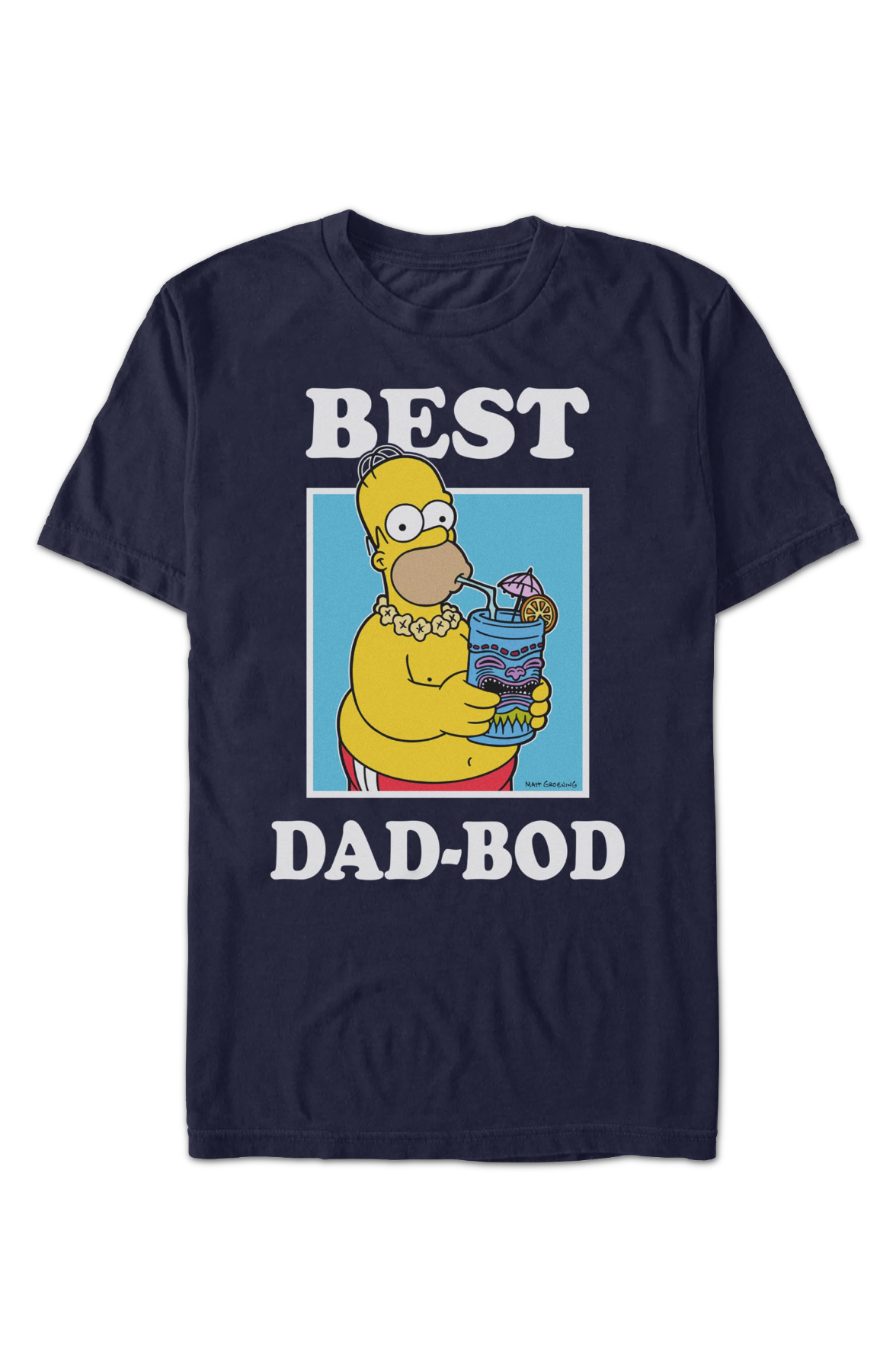 Best Dad Bod Simpsons T-Shirt