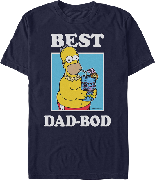 Best Dad Bod Simpsons T-Shirt