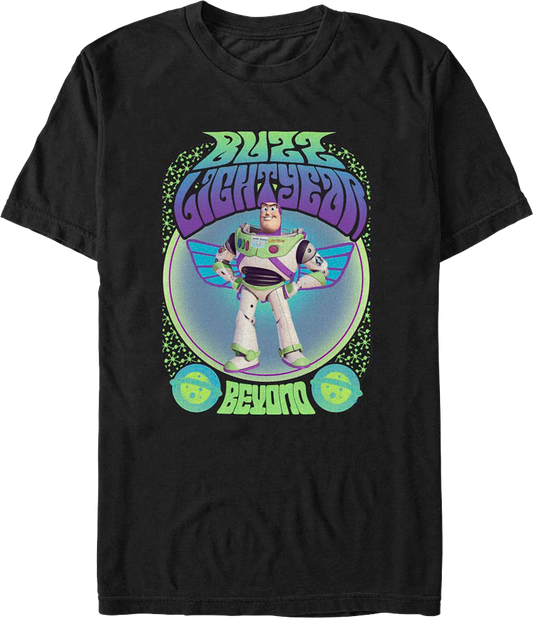 Beyond Psychedelic Buzz Lightyear Toy Story T-Shirt