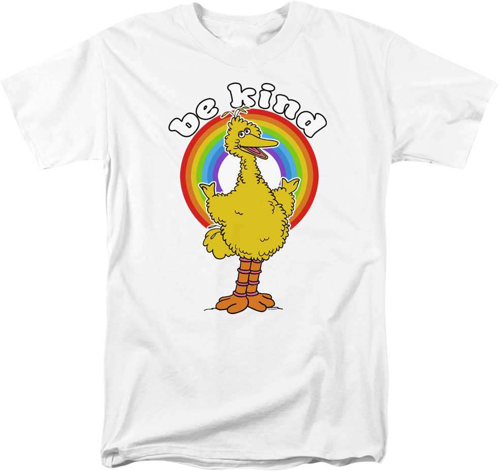 Big Bird Be Kind Sesame Street T-Shirt