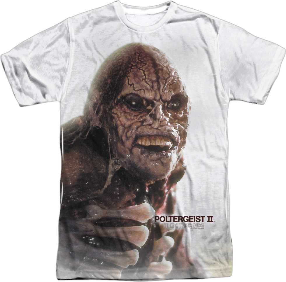 Big Print Kane Worm Poltergeist II T-Shirt