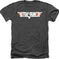 Black Heather Movie Logo Top Gun T-Shirt