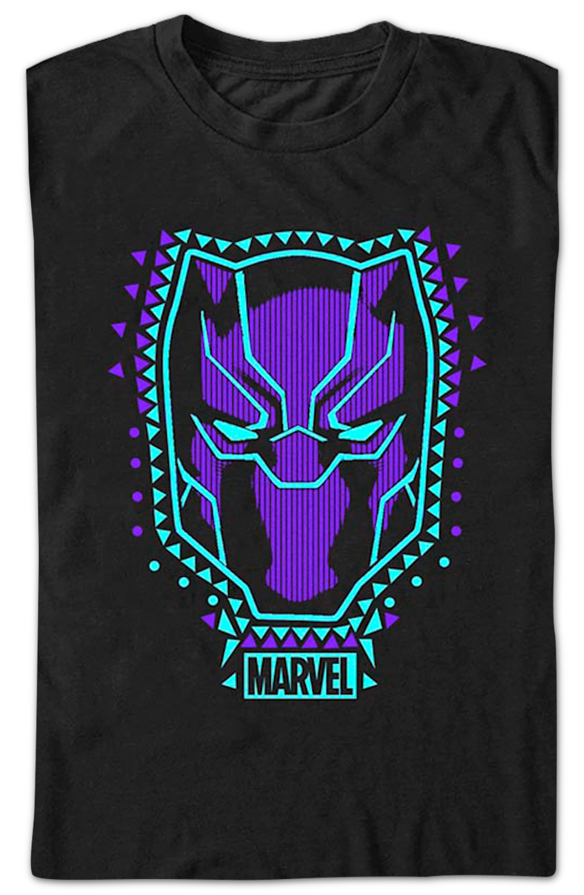 Black Panther Mask Marvel Comics T-Shirt