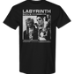 Black & White Japanese Poster Labyrinth T-Shirt