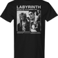 Black & White Japanese Poster Labyrinth T-Shirt