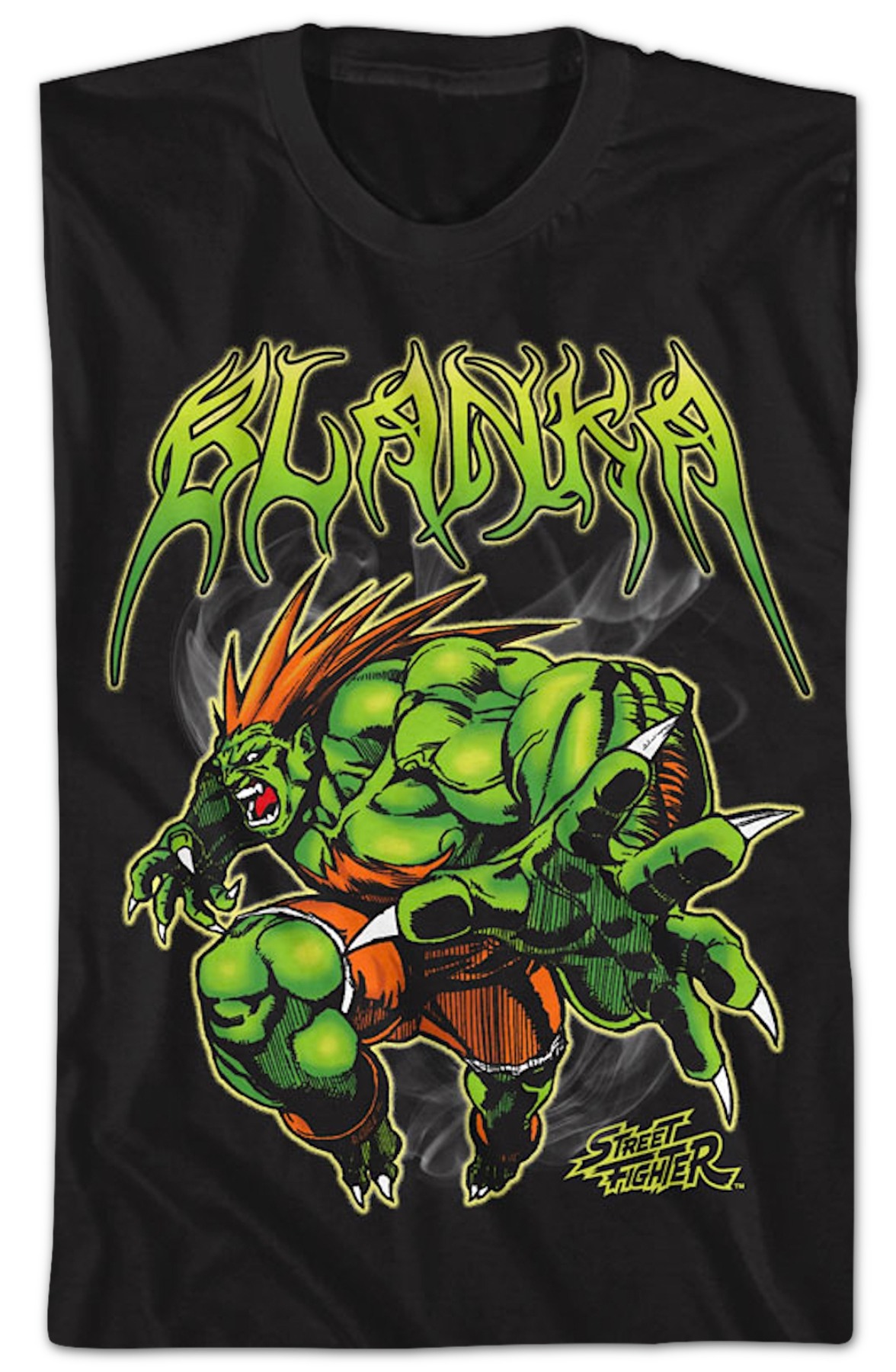 Blanka Attack Pose Street Fighter T-Shirt
