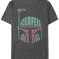 Boba Fett Descriptive Helmet Star Wars T-Shirt