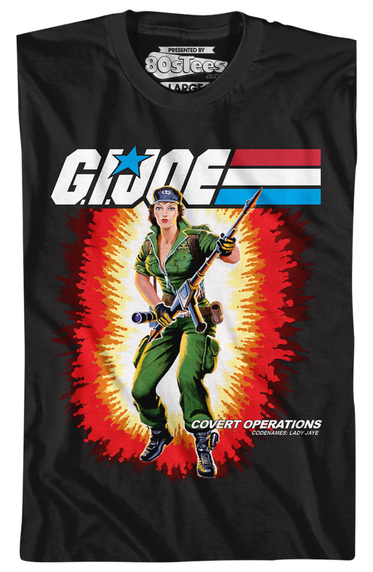 Box Art Lady Jaye GI Joe T-Shirt