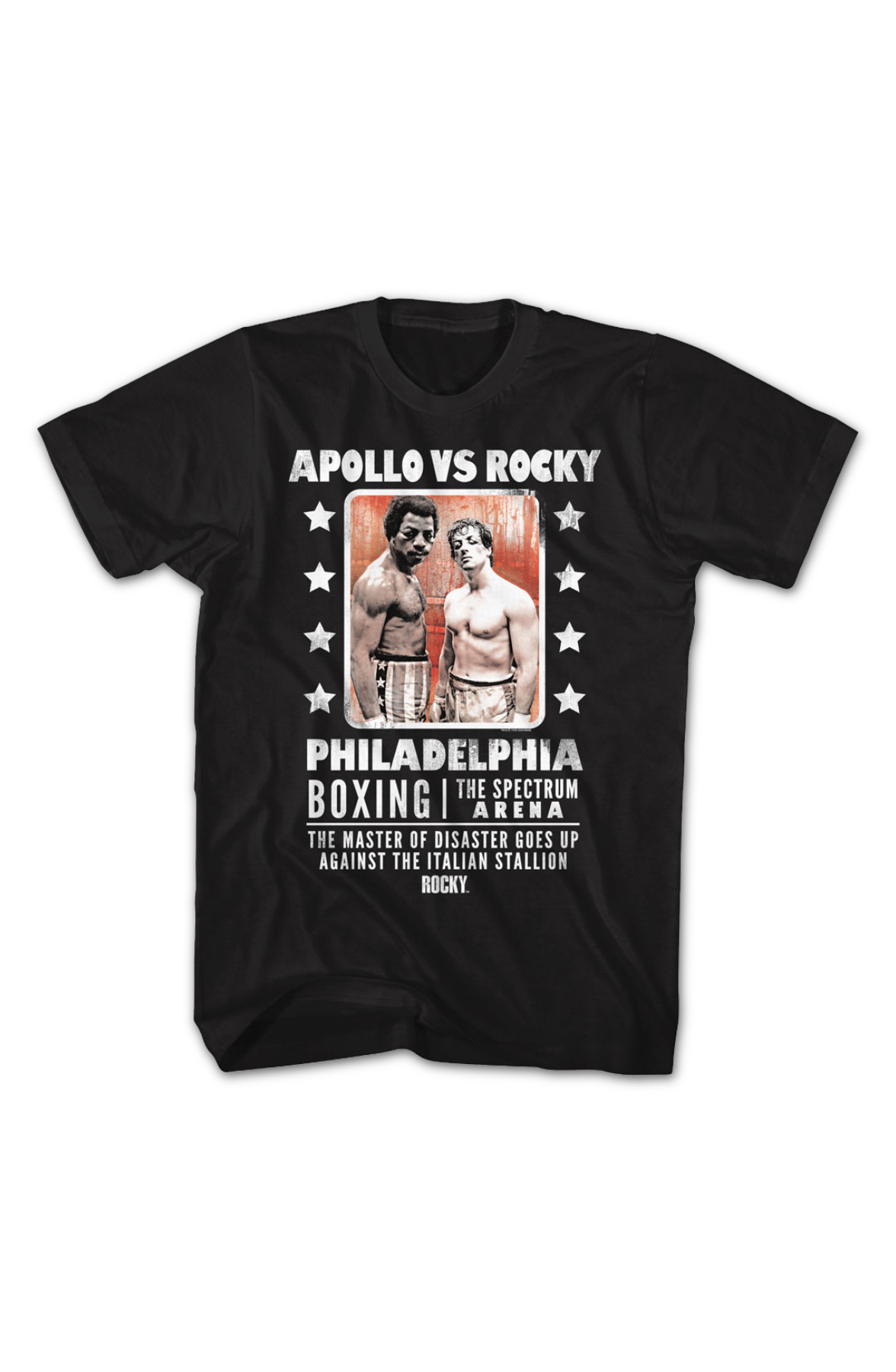 Boxing Poster Apollo vs Rocky T-Shirt