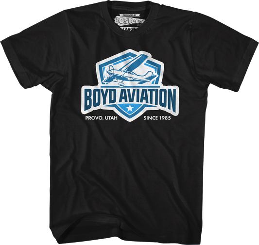 Boyd Aviation Logo Fletch T-Shirt