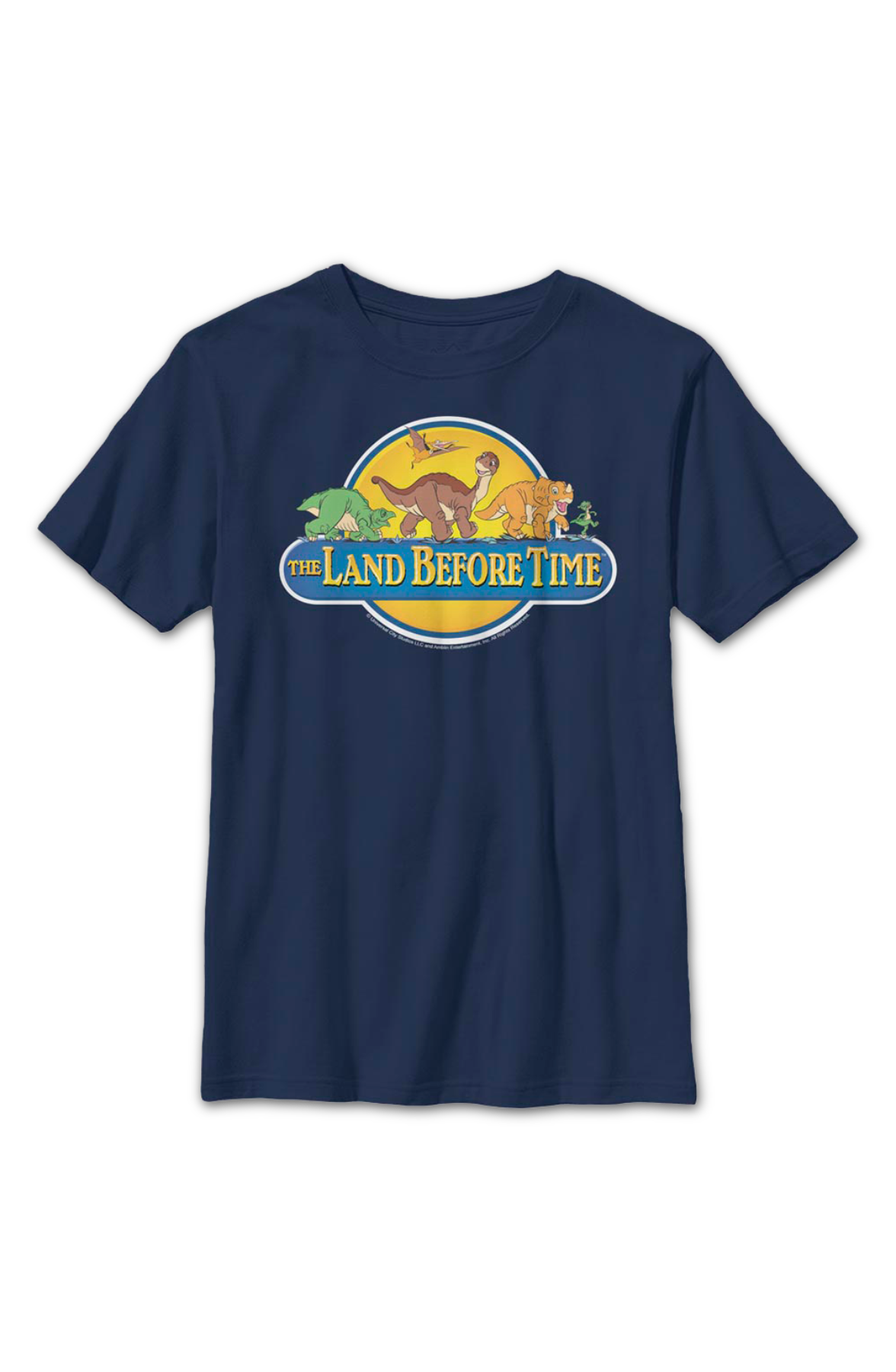 Boys Youth Classic Logo Land Before Time Shirt