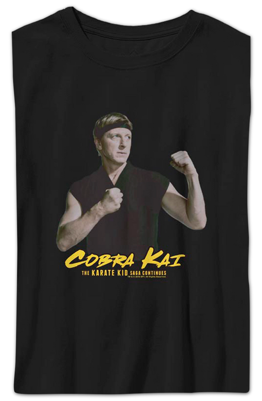 Boys Youth Johnny Lawrence Cobra Kai Shirt