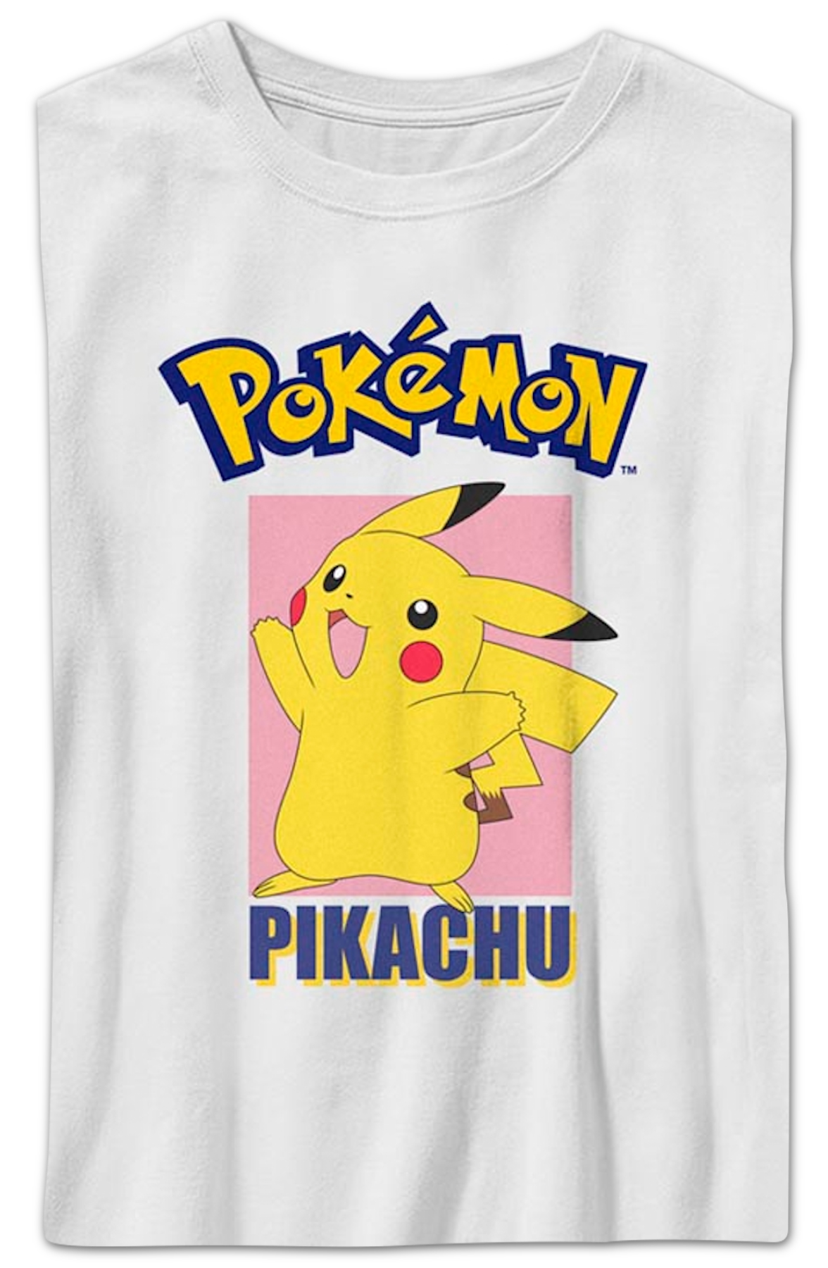 Boys Youth Pikachu Square Pokemon Shirt