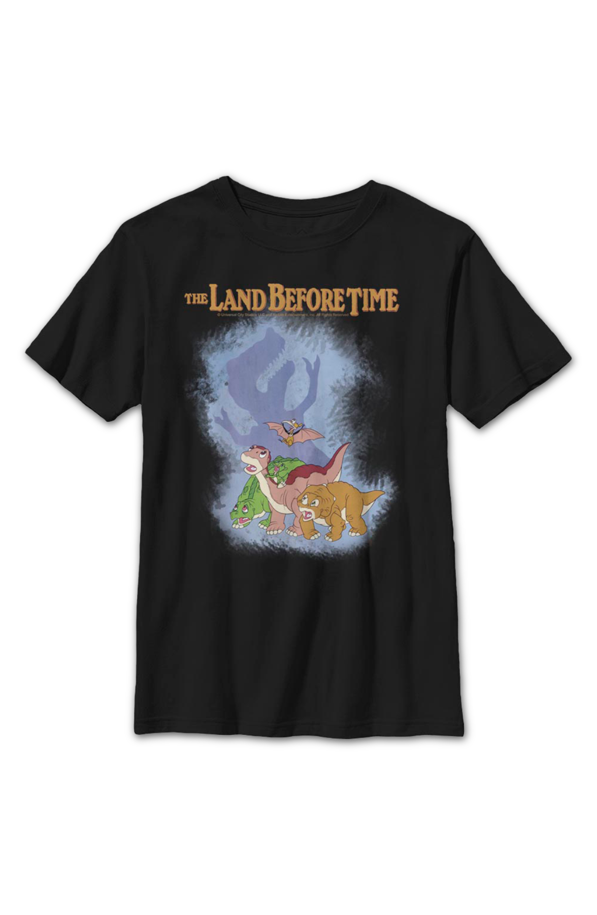 Boys Youth Sharptooth Shadow Land Before Time Shirt