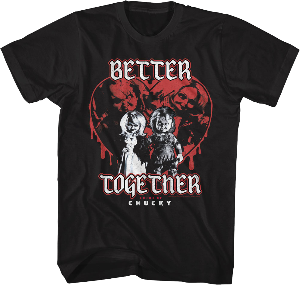 Bride Of Chucky Better Together Child's Play T-Shirt