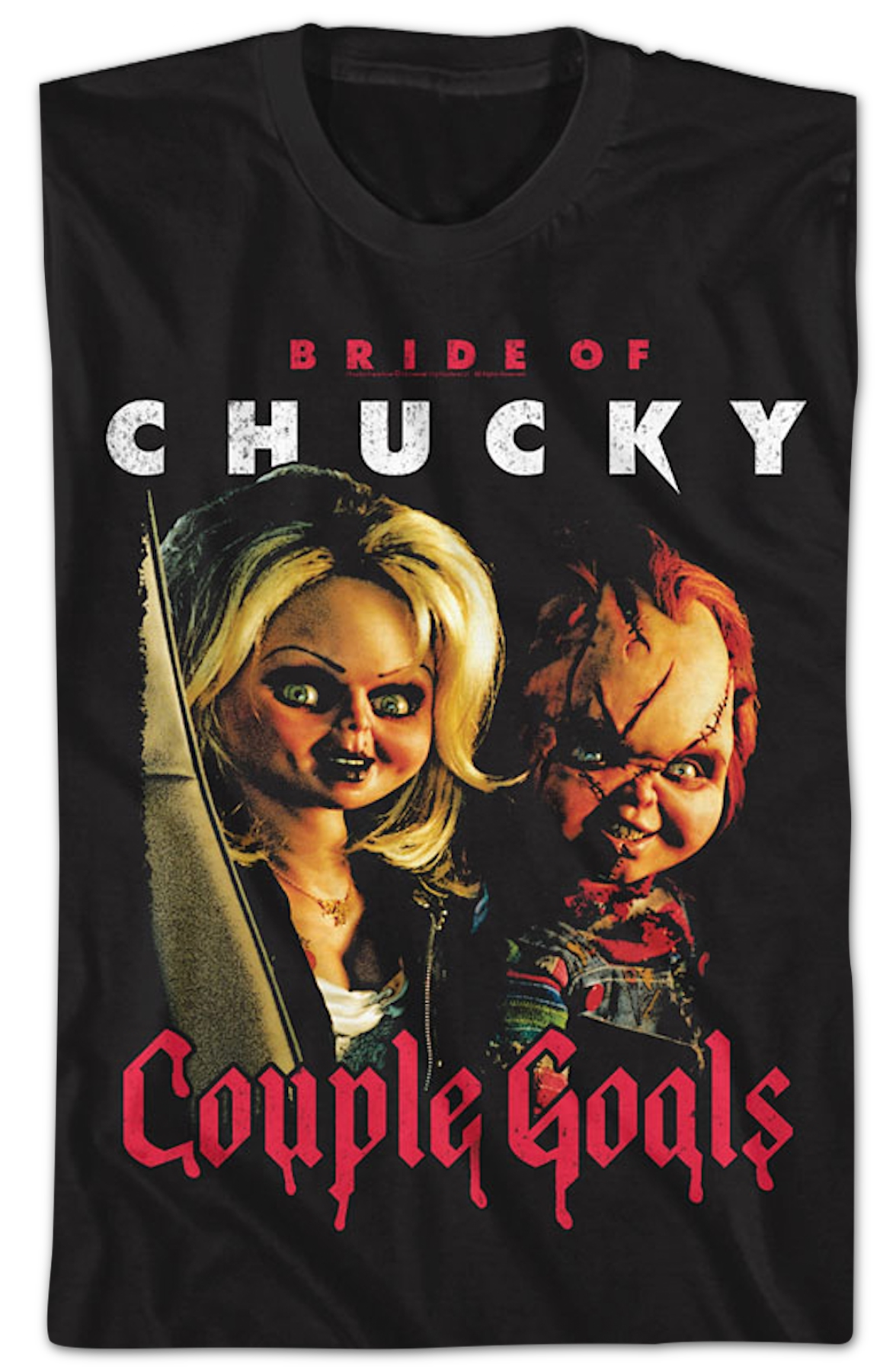 Bride Of Chucky Couple Goals Child's Play T-Shirt