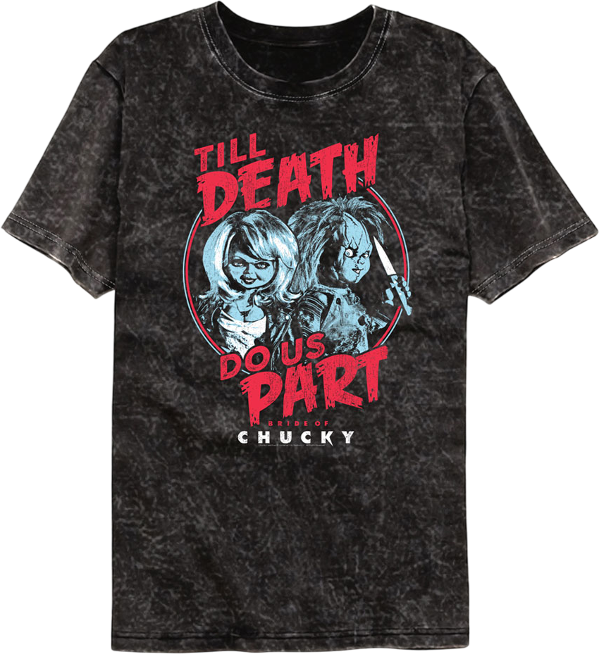 Till Death Do Us Part Child's Play Mineral Wash T-Shirt