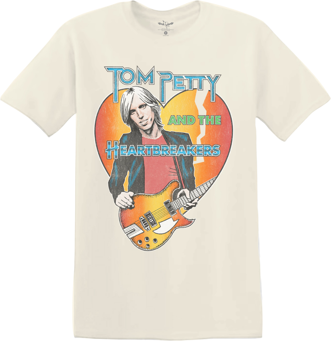 Broken Heart Tom Petty And The Heartbreakers T-Shirt