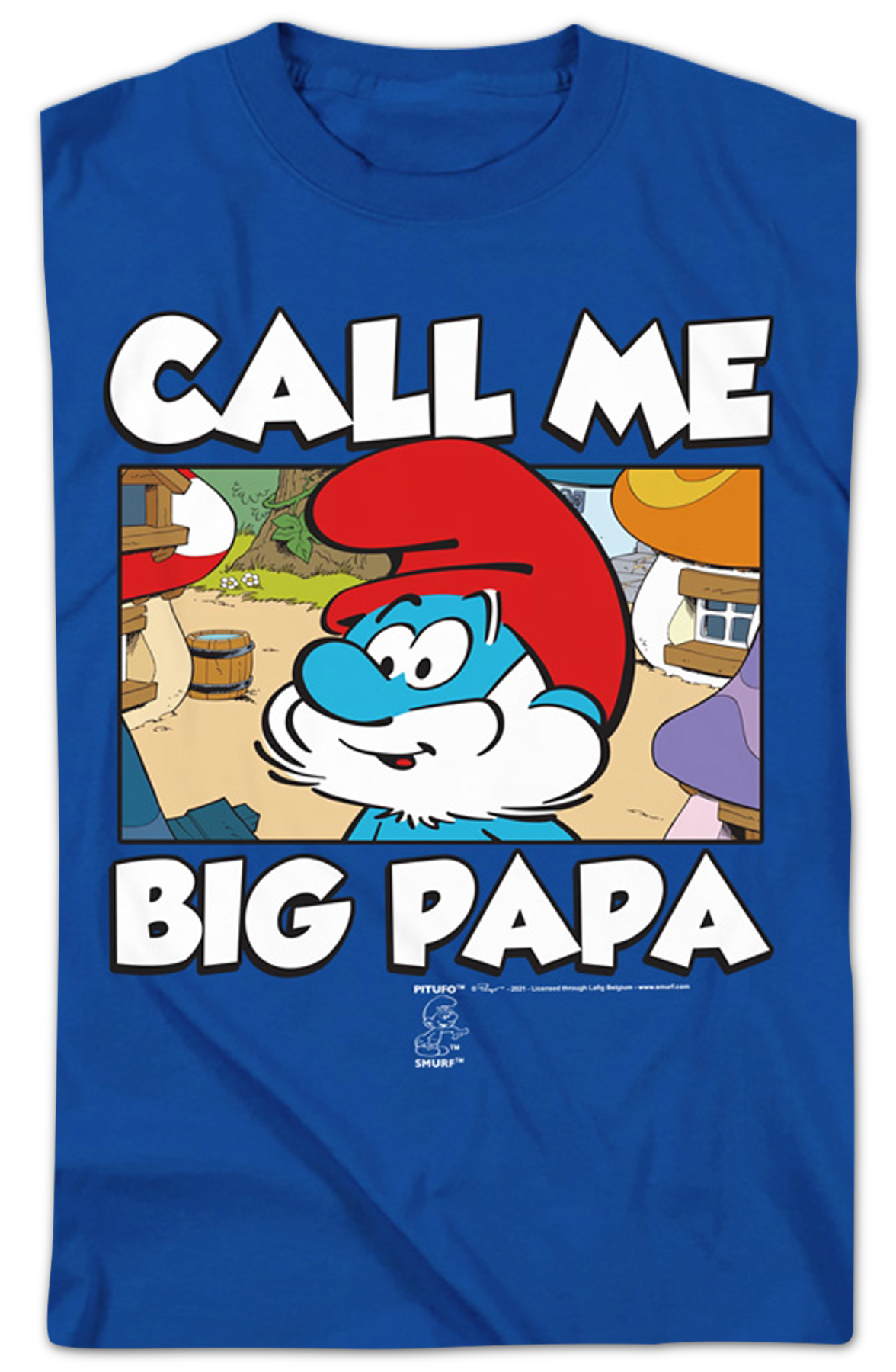 Call Me Big Papa Smurfs T-Shirt