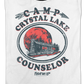 Camp Crystal Lake Counselor Friday the 13th Ringer Shirt