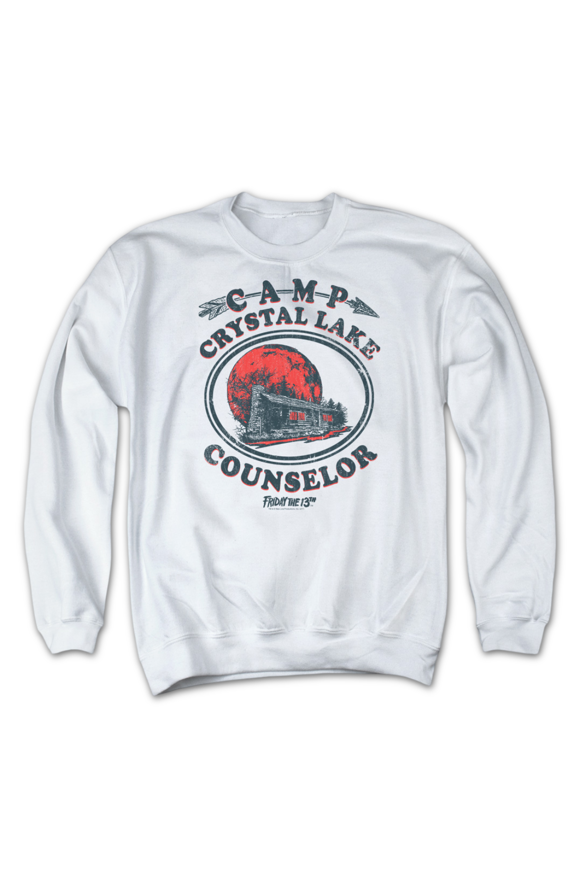 Camp Crystal Lake Counselor Friday the 13th Sweatshirt