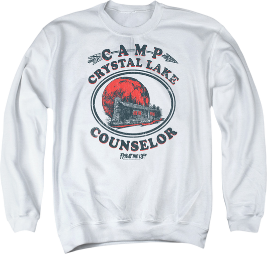 Camp Crystal Lake Counselor Friday the 13th Sweatshirt