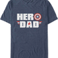 Captain America Hero Dad Marvel Comics T-Shirt