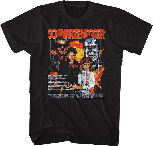 Cast Collage Terminator T-Shirt