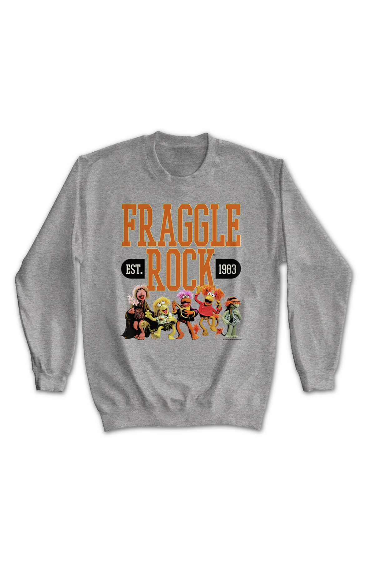 Cast Photo Est. 1983 Fraggle Rock Sweatshirt