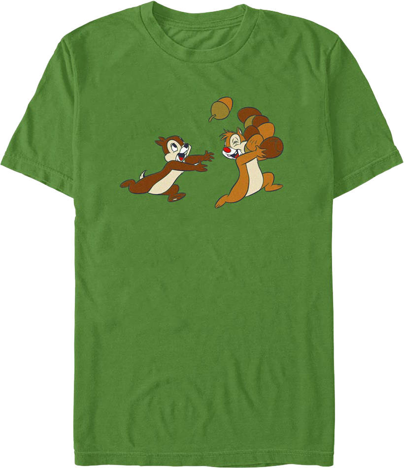Catching Up Chip 'n Dale Rescue Rangers T-Shirt