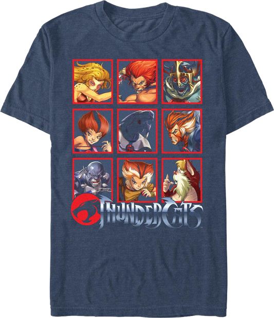 Character Squares ThunderCats T-Shirt