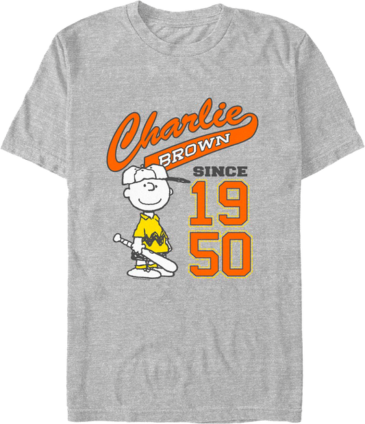 Charlie Brown Since 1950 Peanuts T-Shirt