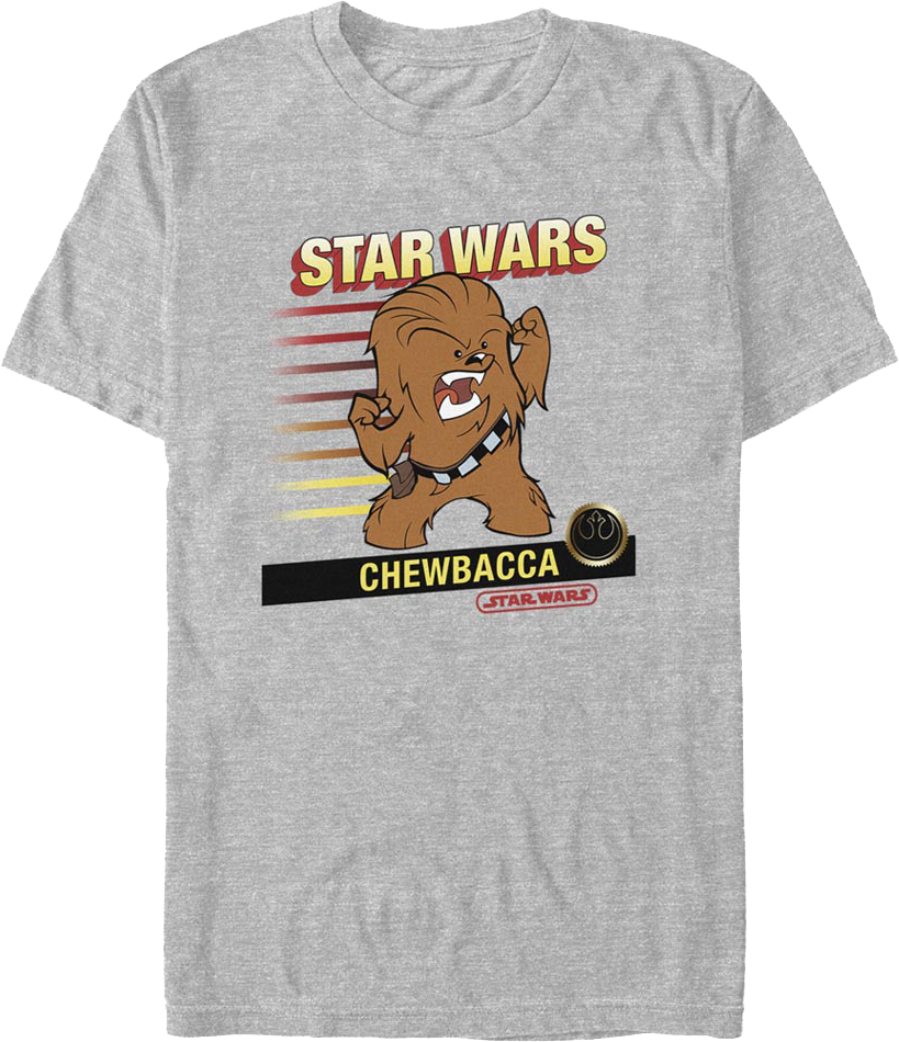 Chewbacca Playing With Power Star Wars T-Shirt