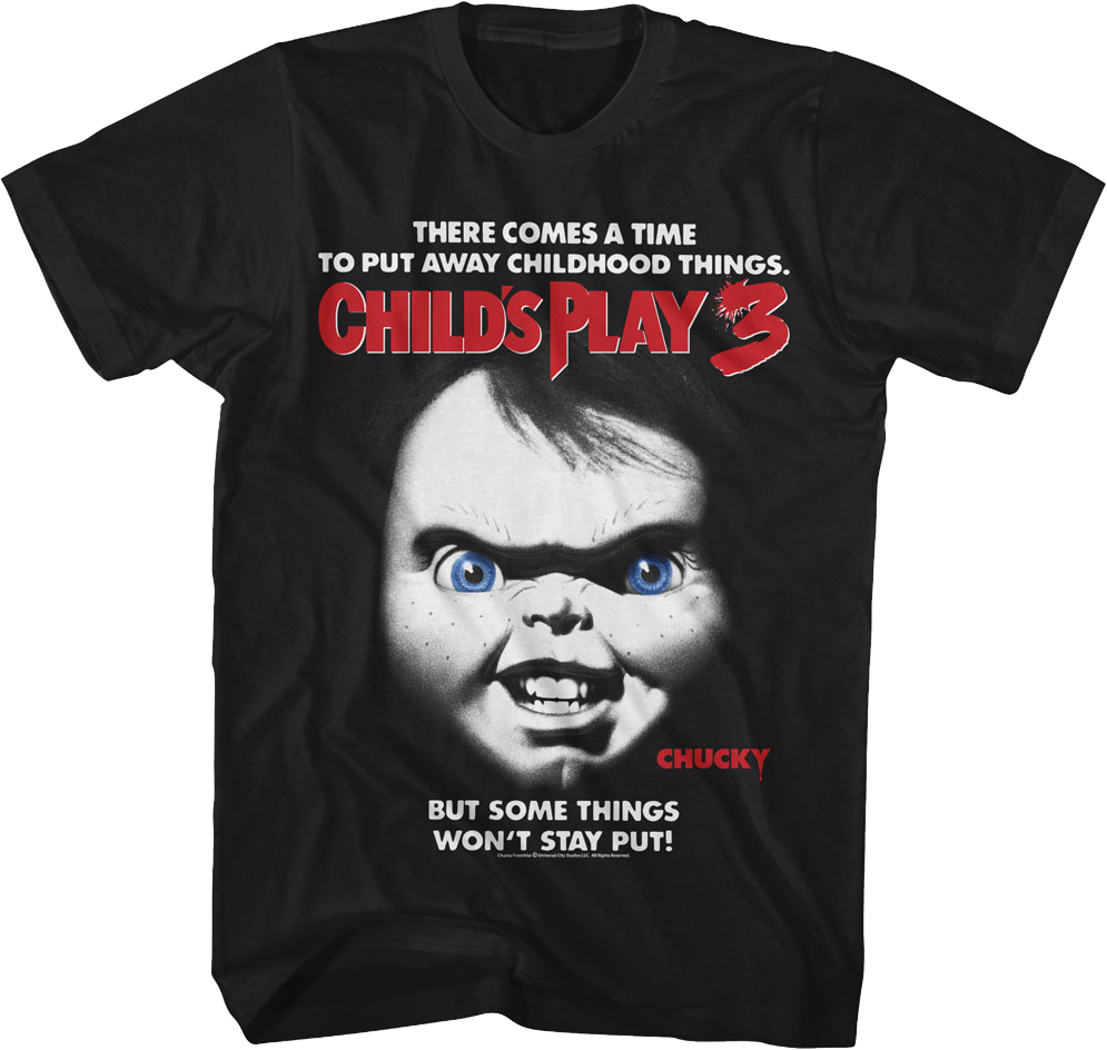 Childhood Things Poster Child's Play 3 T-Shirt