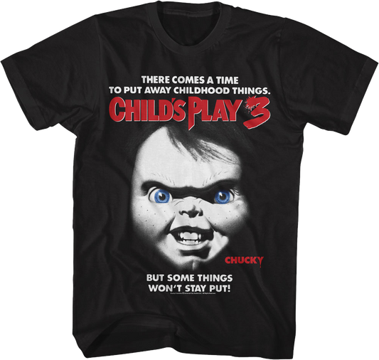 Childhood Things Poster Child's Play 3 T-Shirt