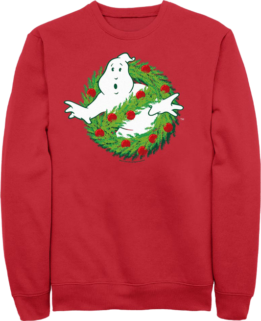 Christmas Logo Ghostbusters Sweatshirt