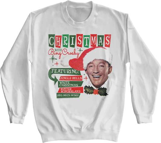 Christmas With Bing Crosby Sweatshirt