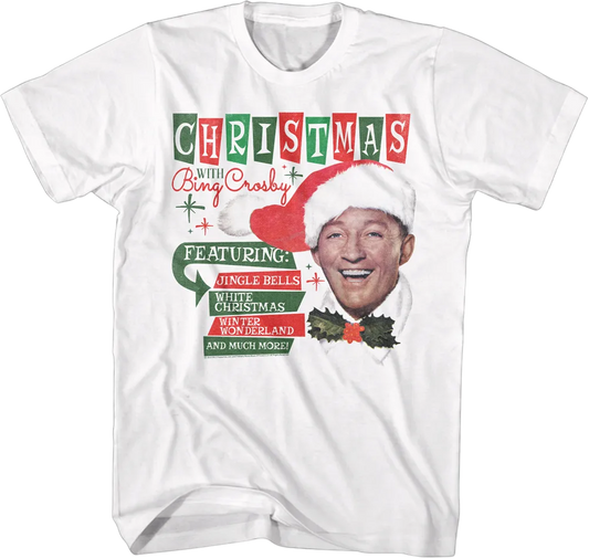 Christmas With Bing Crosby T-Shirt