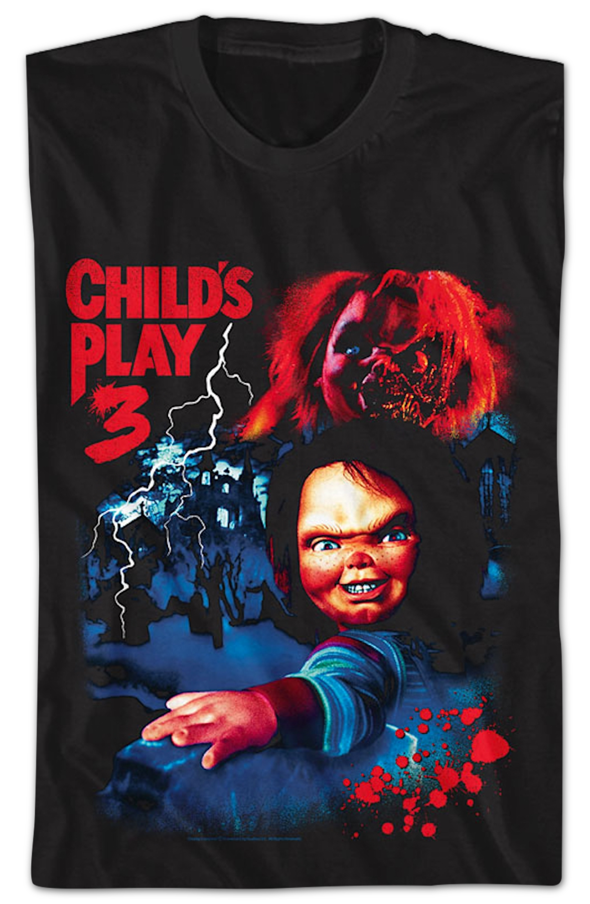 Chucky Collage Child's Play 3 T-Shirt